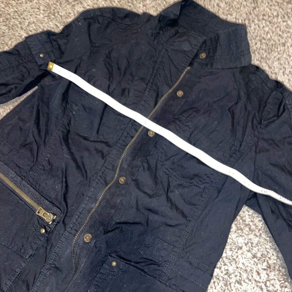 Express Black Military Jacket - Picture 3 of 3